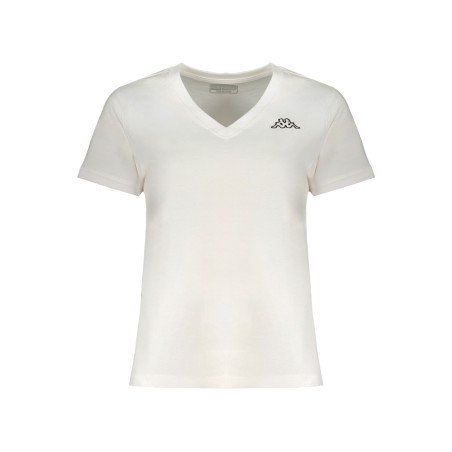 KAPPA T-SHIRT MANICHE CORTE DONNA BIANCO