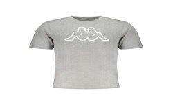 KAPPA T-SHIRT MANICHE CORTE UOMO GRIGIO