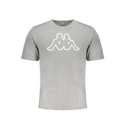 KAPPA T-SHIRT MANICHE CORTE UOMO GRIGIO