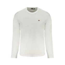 NAPAPIJRI T-SHIRT MANICHE LUNGHE UOMO BIANCO