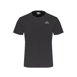 KAPPA T-SHIRT MANICHE CORTE UOMO NERO
