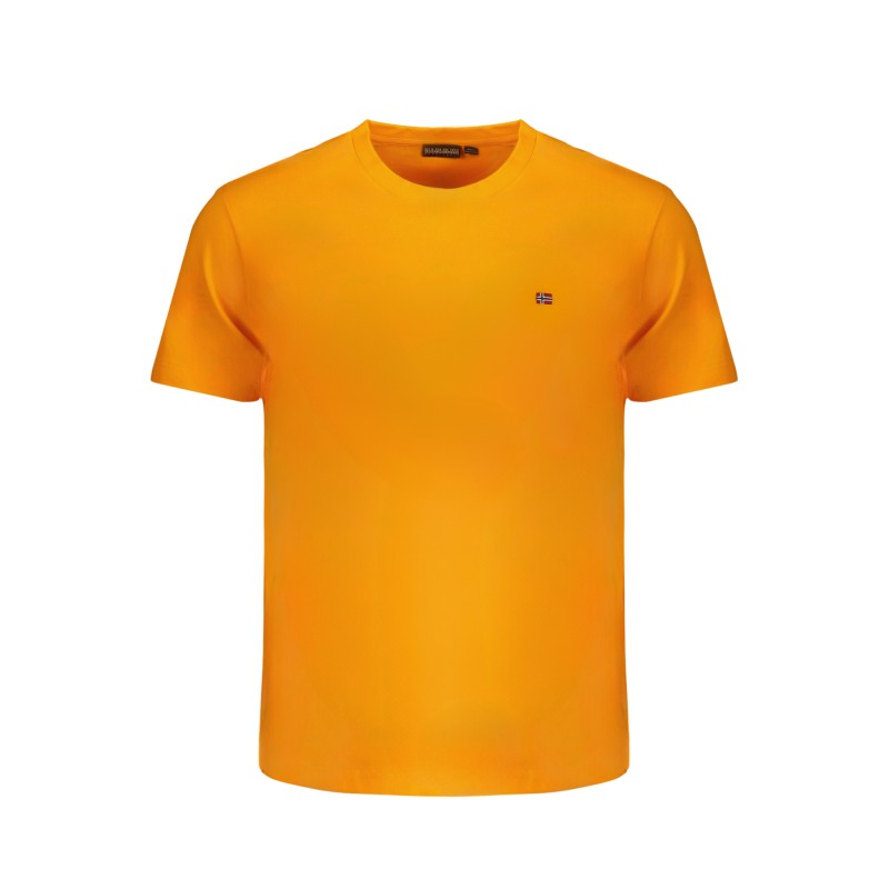NAPAPIJRI T-SHIRT MANICHE CORTE UOMO ARANCIO