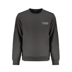 WRANGLER FELPA SENZA ZIP UOMO NERO