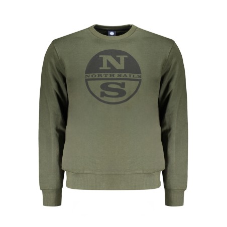 NORTH SAILS FELPA SENZA ZIP UOMO VERDE