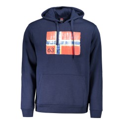 NORWAY 1963 FELPA SENZA ZIP UOMO BLU