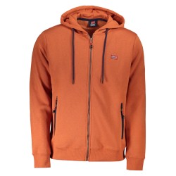 NORWAY 1963 FELPA CON ZIP UOMO MARRONE