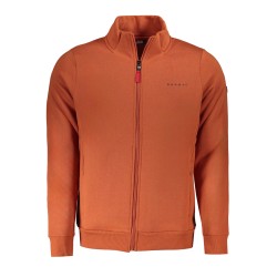 NORWAY 1963 FELPA CON ZIP UOMO MARRONE