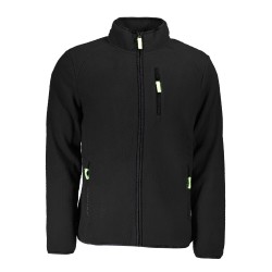 NORWAY 1963 FELPA CON ZIP UOMO NERO