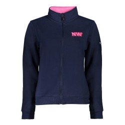 NORWAY 1963 FELPA CON ZIP DONNA BLU