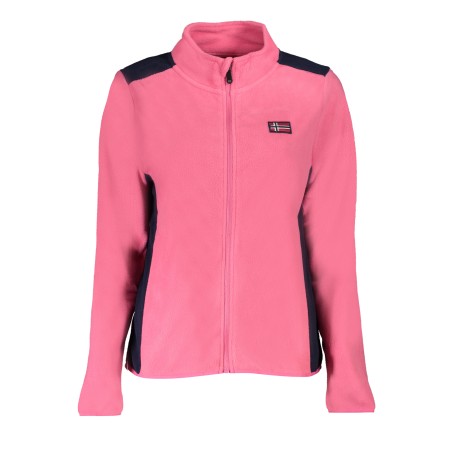 NORWAY 1963 FELPA CON ZIP DONNA ROSA