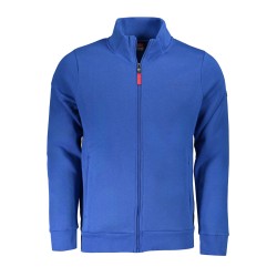 NORWAY 1963 FELPA CON ZIP UOMO BLU
