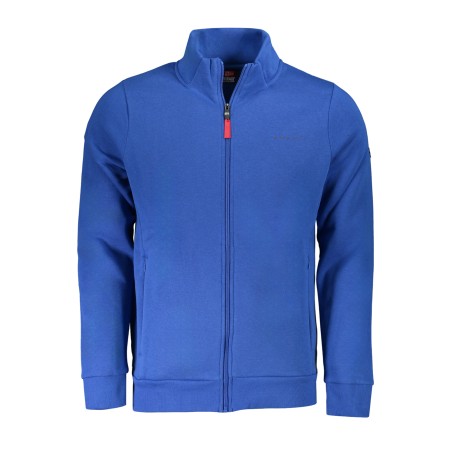 NORWAY 1963 FELPA CON ZIP UOMO BLU