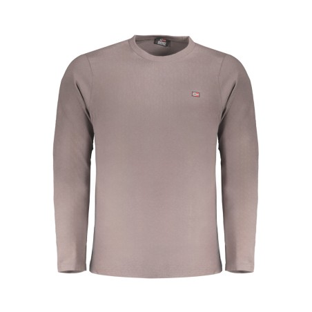 NORWAY 1963 T-SHIRT MANICHE LUNGHE UOMO MARRONE