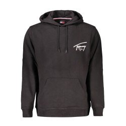 TOMMY HILFIGER FELPA SENZA ZIP UOMO NERO