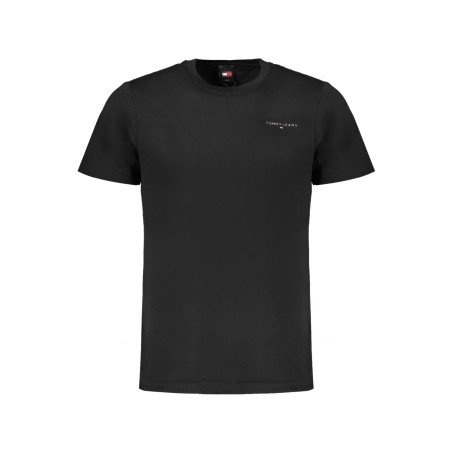 TOMMY HILFIGER T-SHIRT MANICHE CORTE UOMO NERO