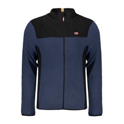 NORWAY 1963 FELPA CON ZIP UOMO BLU