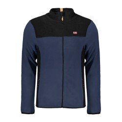 NORWAY 1963 FELPA CON ZIP UOMO BLU