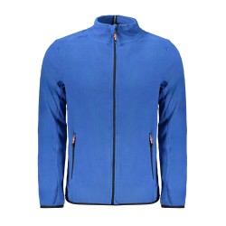 NORWAY 1963 FELPA CON ZIP UOMO BLU