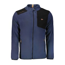 NORWAY 1963 FELPA CON ZIP UOMO BLU