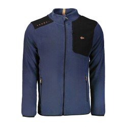 NORWAY 1963 FELPA CON ZIP UOMO BLU