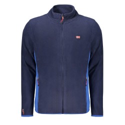 NORWAY 1963 FELPA CON ZIP UOMO BLU