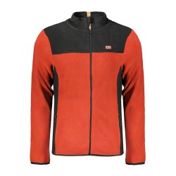 NORWAY 1963 FELPA CON ZIP UOMO ROSSO