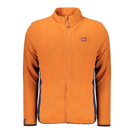 NORWAY 1963 FELPA CON ZIP UOMO MARRONE