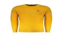NORWAY 1963 MAGLIA UOMO GIALLO