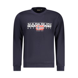 NAPAPIJRI FELPA SENZA ZIP UOMO BLU