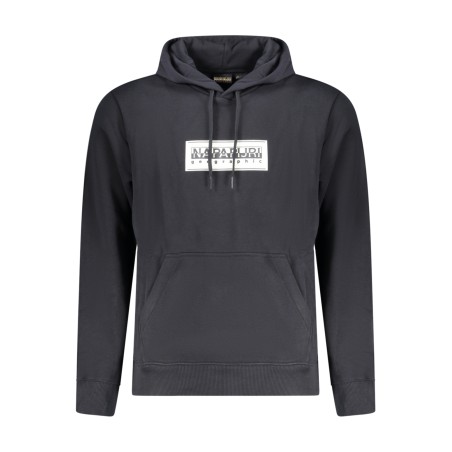 NAPAPIJRI FELPA SENZA ZIP UOMO NERO
