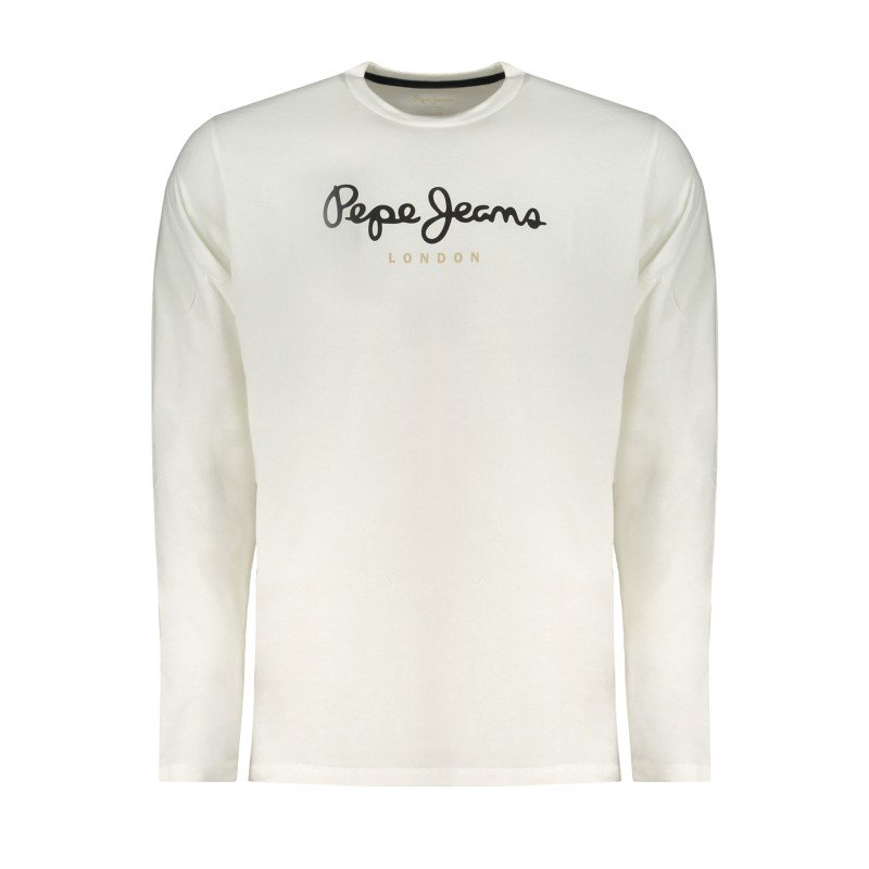 PEPE JEANS T-SHIRT MANICHE LUNGHE UOMO BIANCO