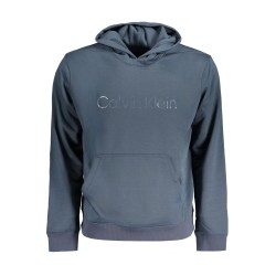 CALVIN KLEIN FELPA SENZA ZIP UOMO BLU