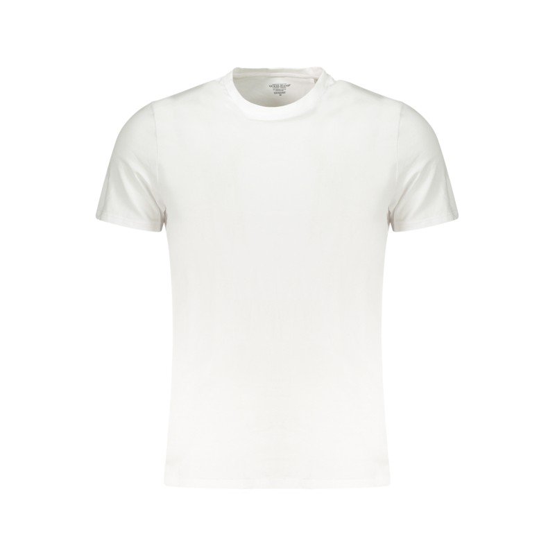 GUESS JEANS T-SHIRT MANICHE CORTE UOMO BIANCO