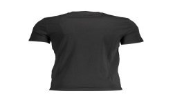GUESS JEANS T-SHIRT MANICHE CORTE UOMO NERO