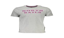 NORTH SAILS T-SHIRT MANICHE CORTE UOMO GRIGIO