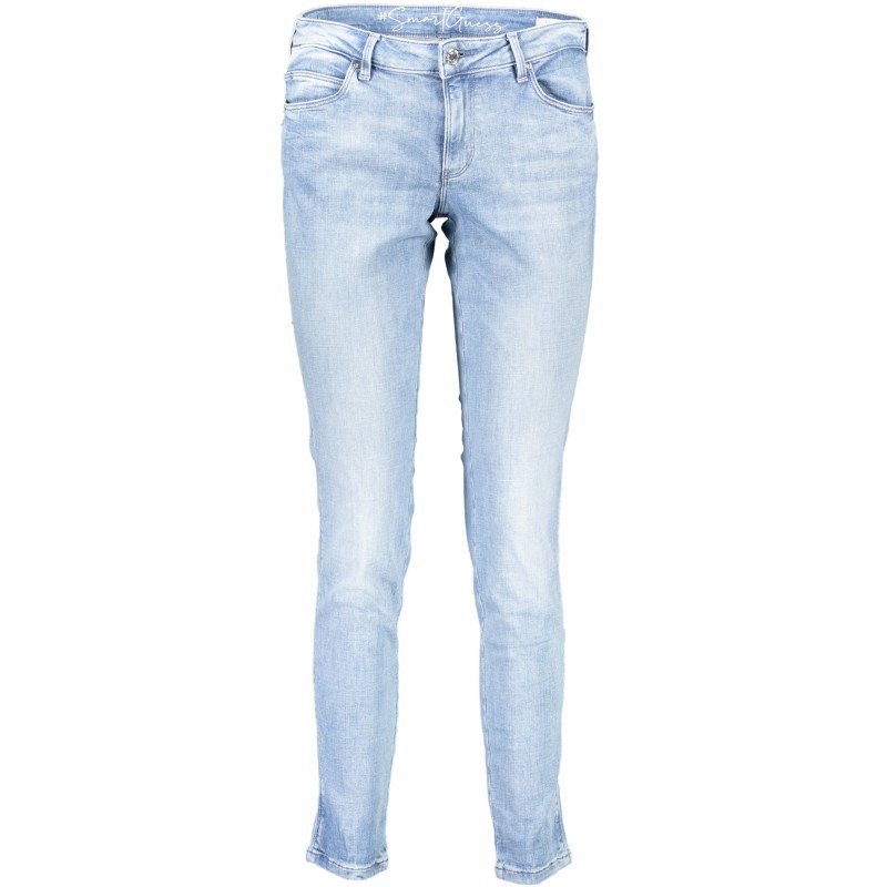 GUESS JEANS JEANS DENIM DONNA AZZURRO