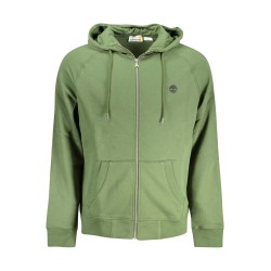 TIMBERLAND FELPA CON ZIP UOMO VERDE