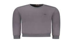 RIFLE FELPA SENZA ZIP UOMO GRIGIO