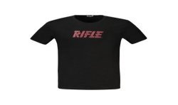 RIFLE T-SHIRT MANICHE CORTE UOMO NERO
