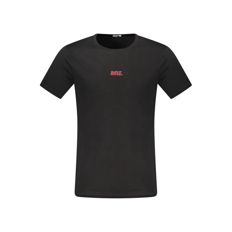 RIFLE T-SHIRT MANICHE CORTE UOMO NERO
