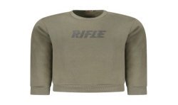 RIFLE FELPA SENZA ZIP UOMO VERDE