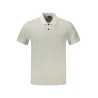 HUGO BOSS POLO MANICHE CORTE UOMO GRIGIO
