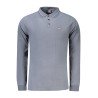 NORWAY 1963 POLO MANICHE LUNGHE UOMO GRIGIO