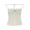 GUESS JEANS TOP DONNA BIANCO