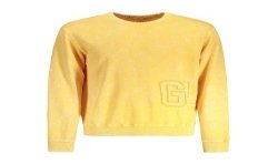 GUESS JEANS FELPA SENZA ZIP UOMO GIALLO