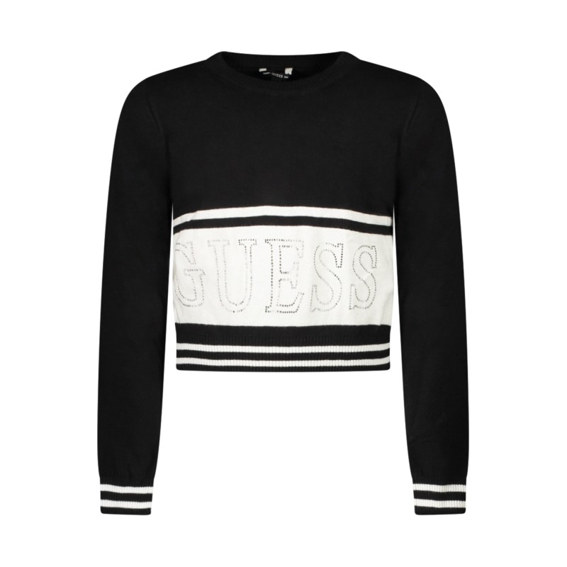 GUESS JEANS MAGLIA BAMBINA NERO