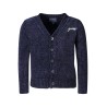 GUESS JEANS CARDIGAN BAMBINO BLU