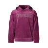 GUESS JEANS FELPA SENZA ZIP BAMBINA VIOLA