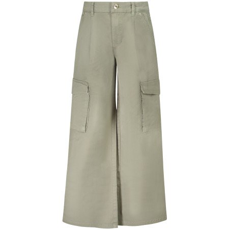 GUESS JEANS PANTALONE BAMBINA VERDE