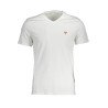 GUESS JEANS T-SHIRT MANICHE CORTE UOMO BIANCO